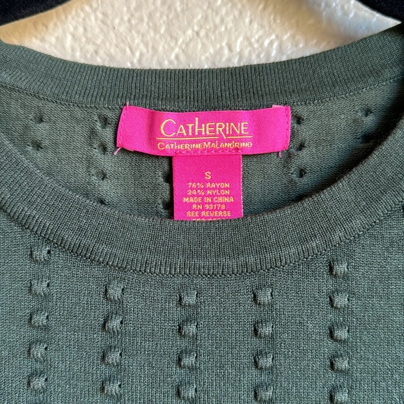 Catherine Green Short Sleeve sweater - Picture 2 of 4